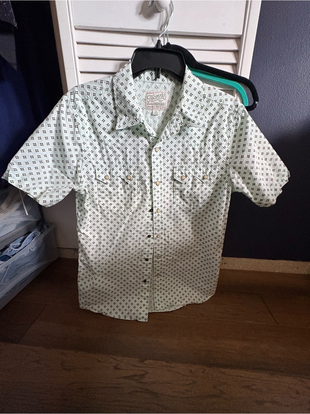 Tecovas Men’s Pearl Snap short sleeve